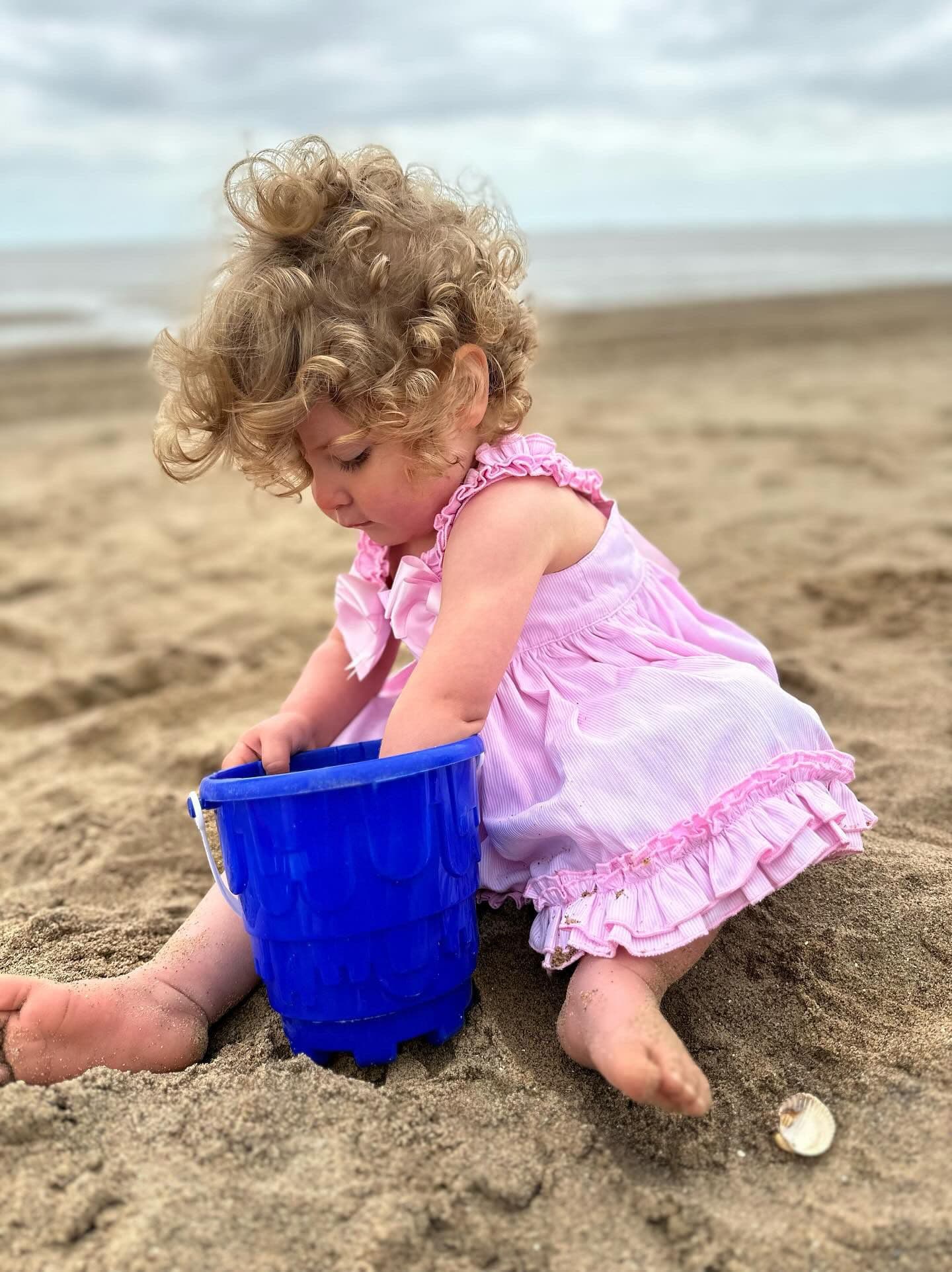 *SALE* Baby Girl Pink Summer Sun Dress with Knickers "2403 Pink"