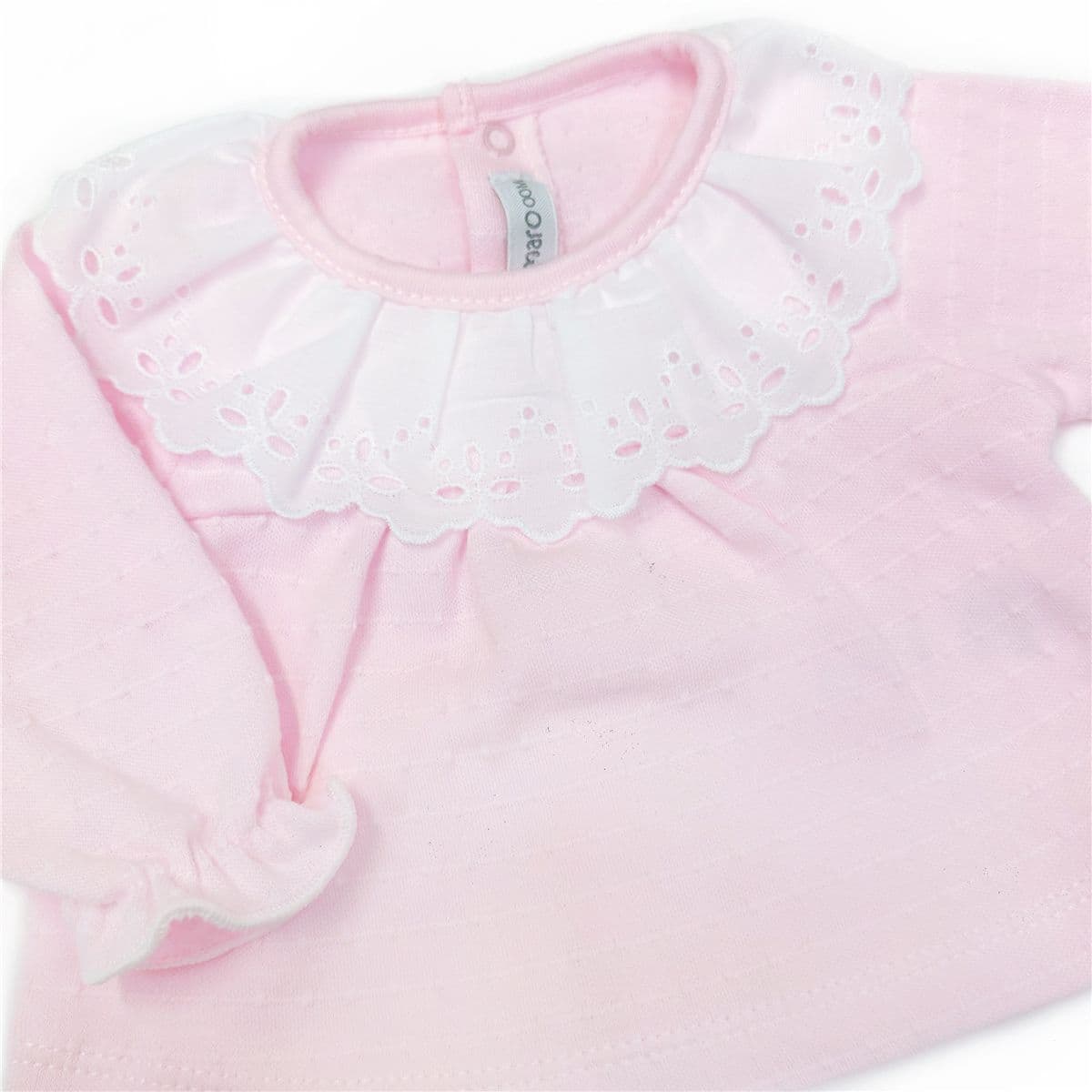 *SALE* Calamaro Baby Girl Blue Cotton Collar Suit "17631 Pink"