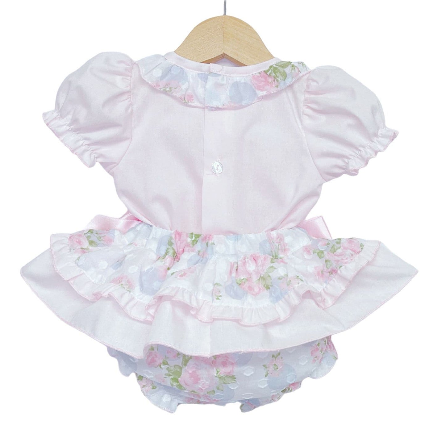 *SALE* Pink Rose Frilly Skirt with Shirt "MYD2239"
