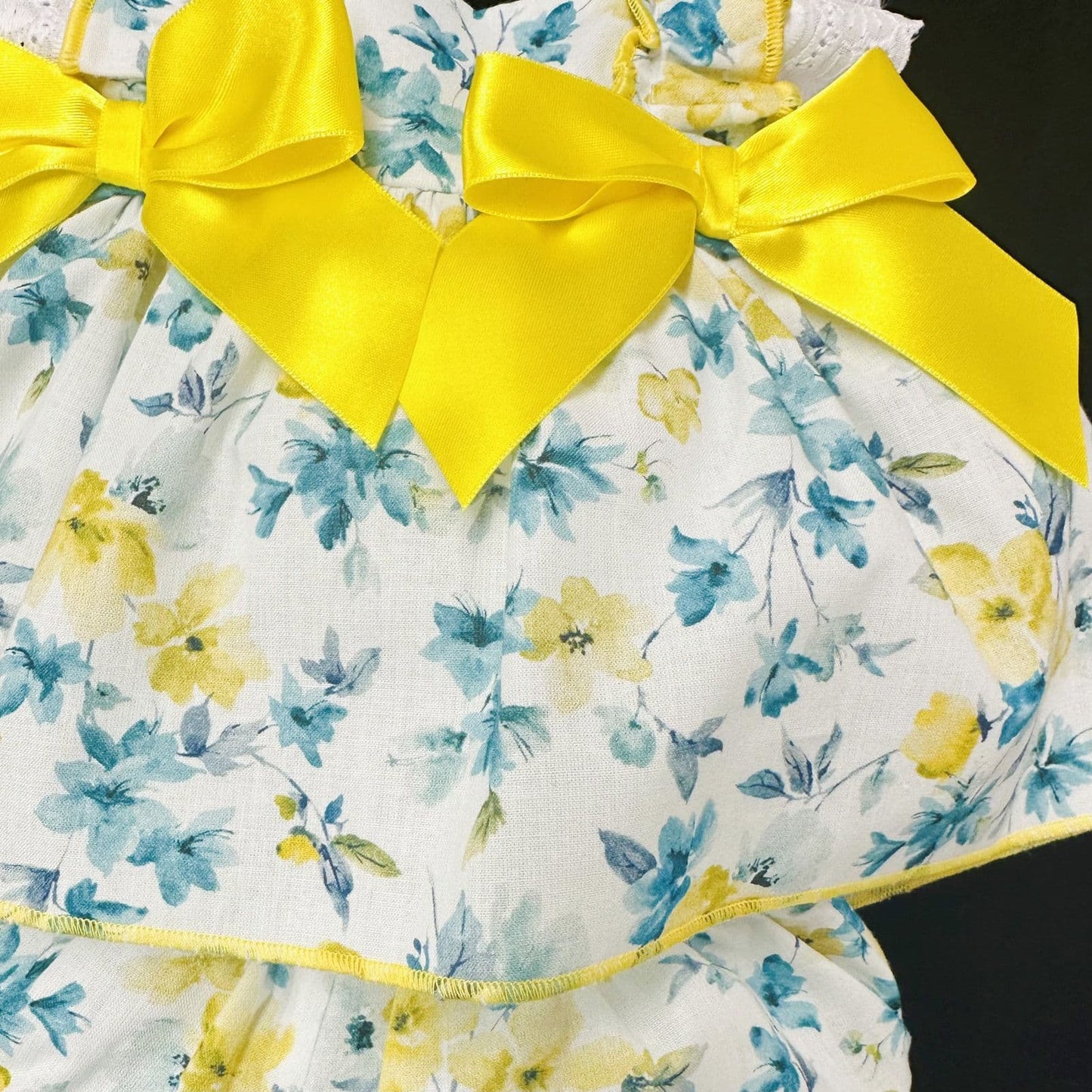 *SALE* Yellow Floral Sundress with Pants "MYDT001"