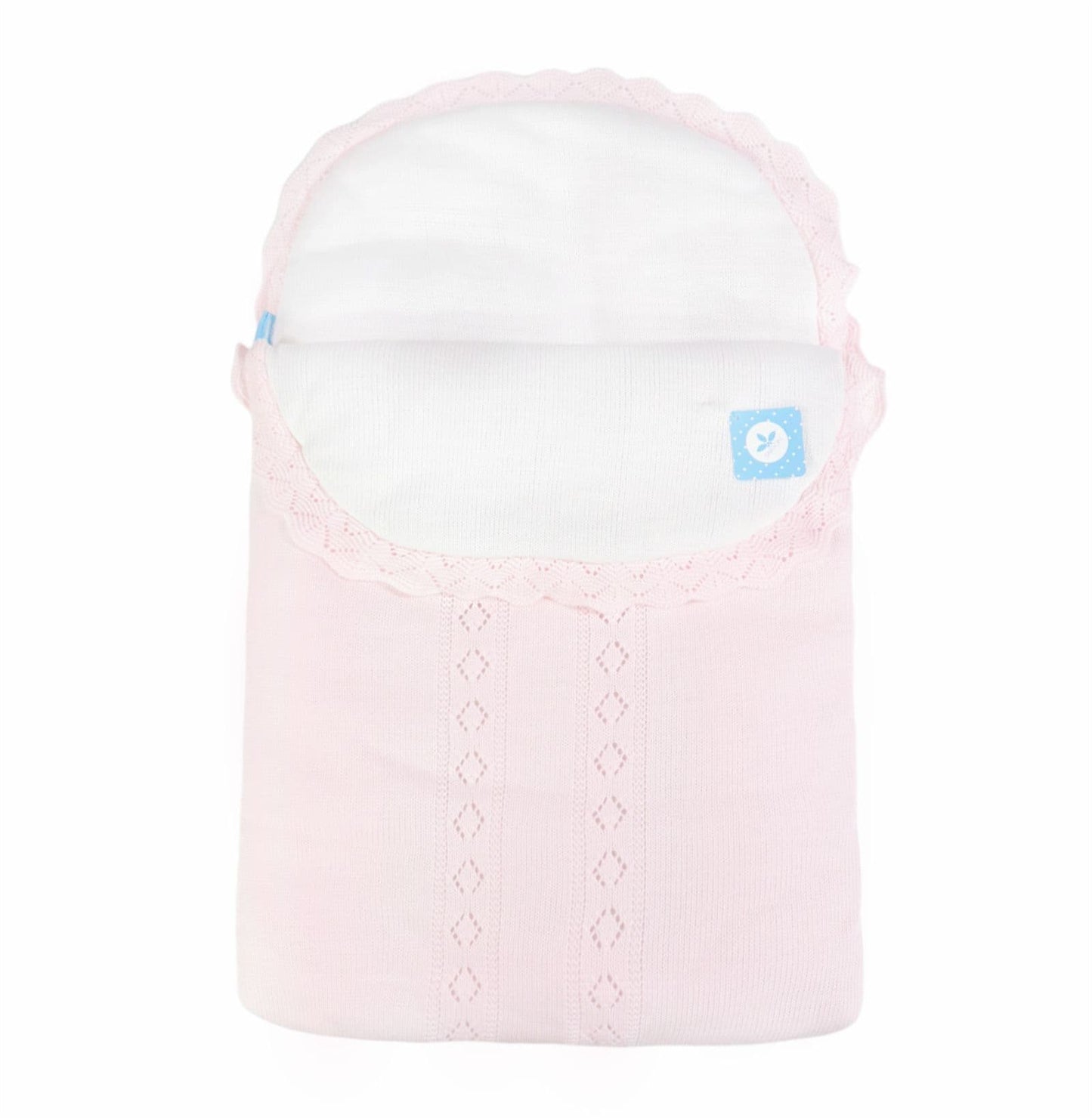 Spanish Pink Knitted Baby Nest