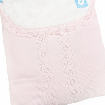 Spanish Pink Knitted Baby Nest