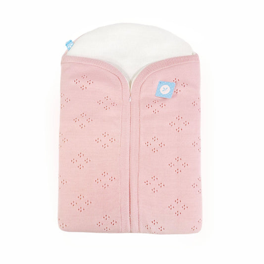 Spanish Pink Knitted Baby Nest