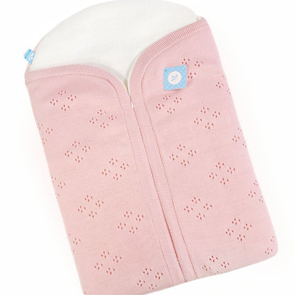 Spanish Pink Knitted Baby Nest