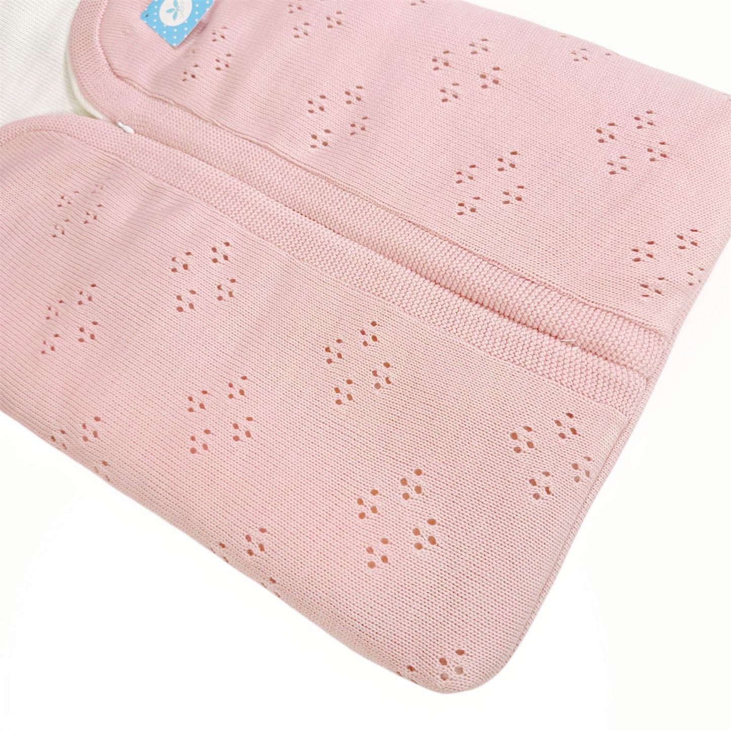 Spanish Pink Knitted Baby Nest