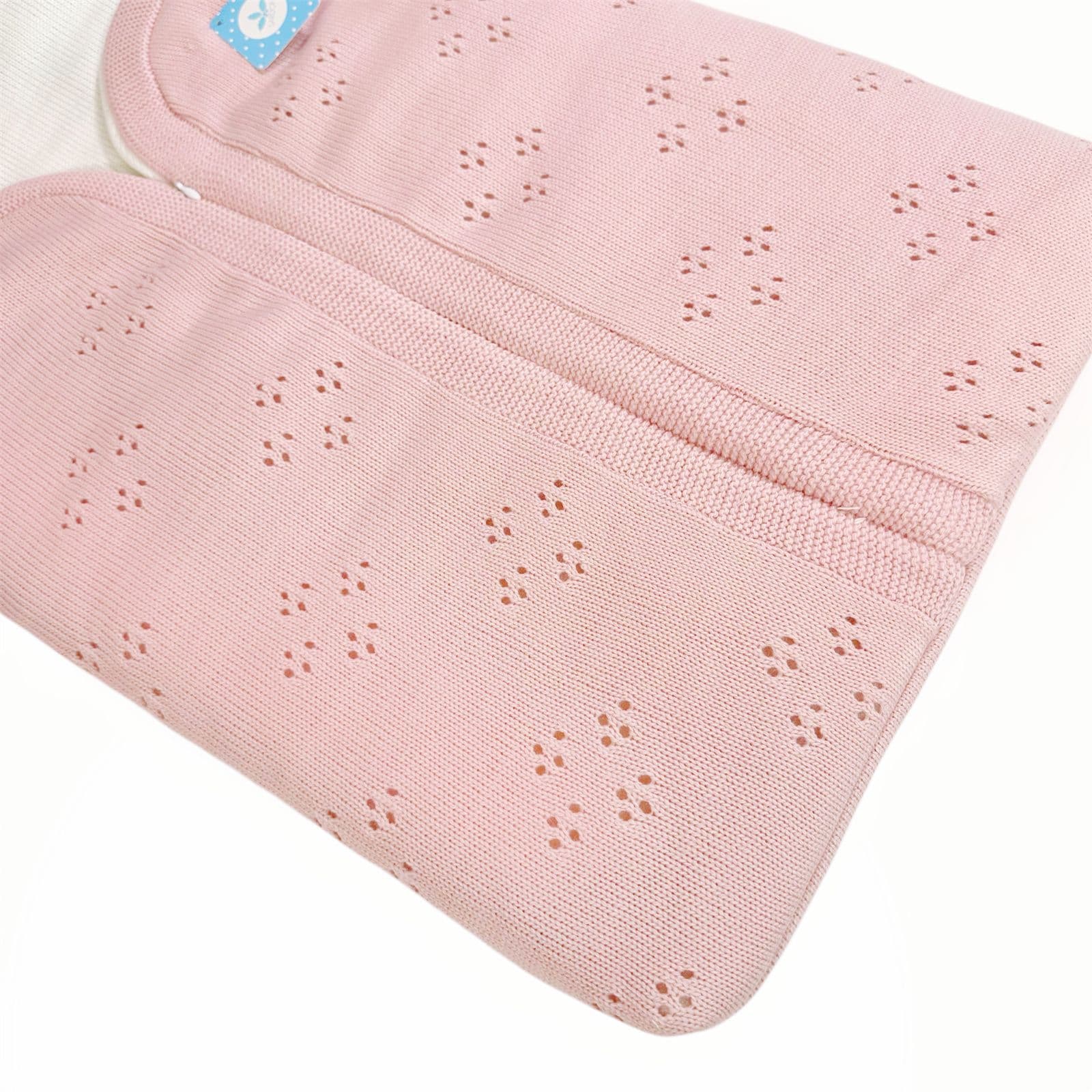 Spanish Pink Knitted Baby Nest