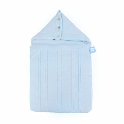 Spanish Blue Knitted Baby Nest