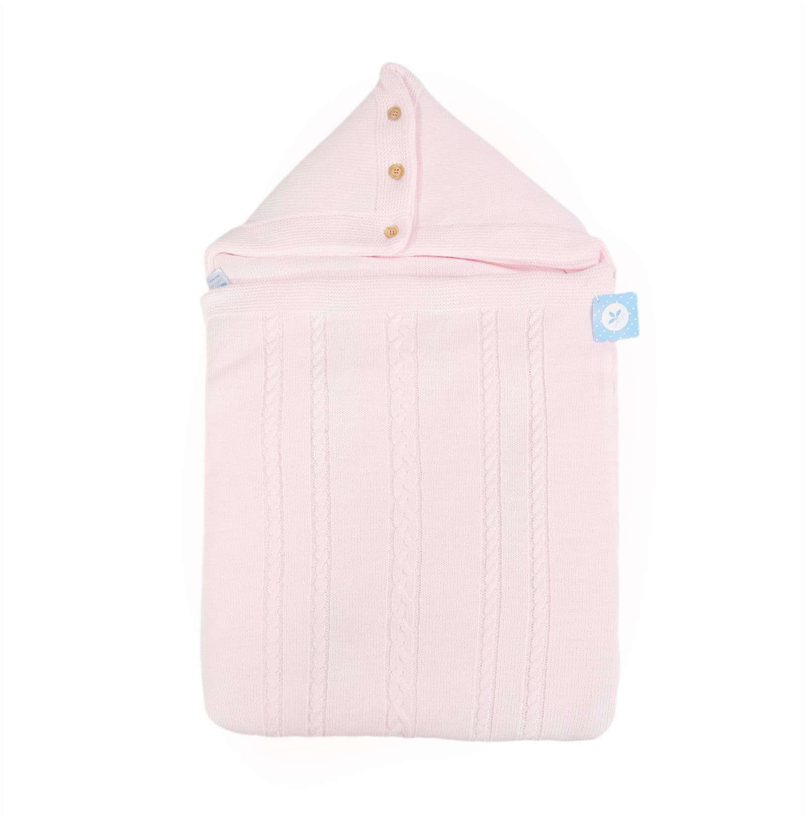 Spanish Pink Knitted Baby Nest