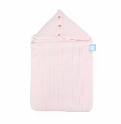 Spanish Pink Knitted Baby Nest