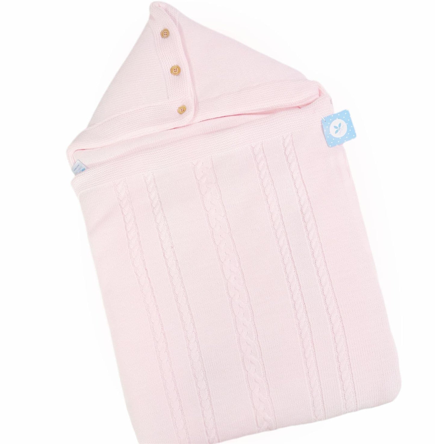 Spanish Pink Knitted Baby Nest