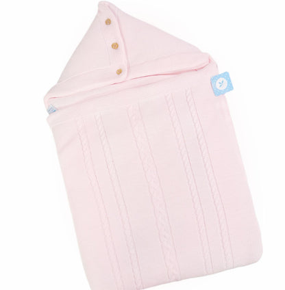 Spanish Pink Knitted Baby Nest