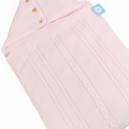 Spanish Pink Knitted Baby Nest