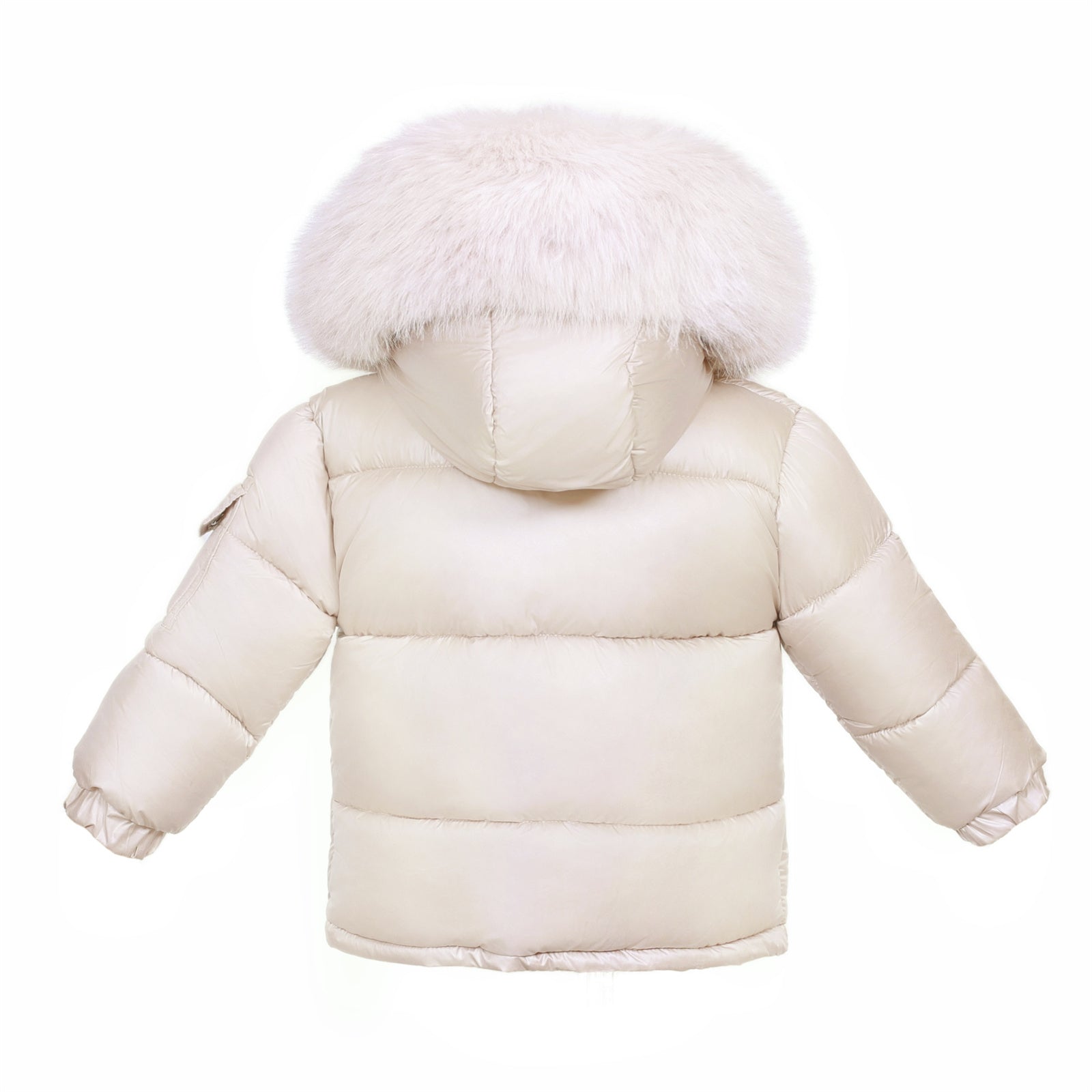 Baby Unisex Champagne Puffer Coat