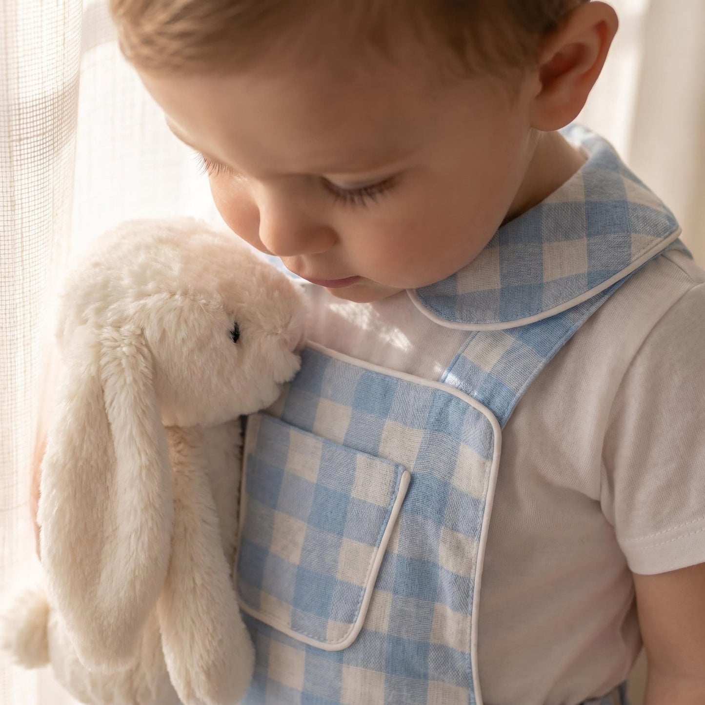 Baby Boy Blue Checked Romper with Shirt "MYD26061"