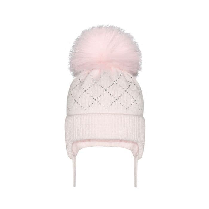 Baby Boys Bunny Ears Hat with Tie