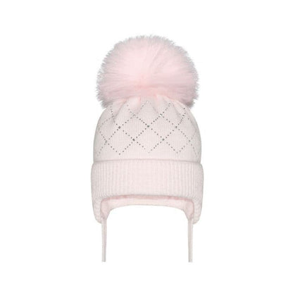 Baby Boys Bunny Ears Hat with Tie