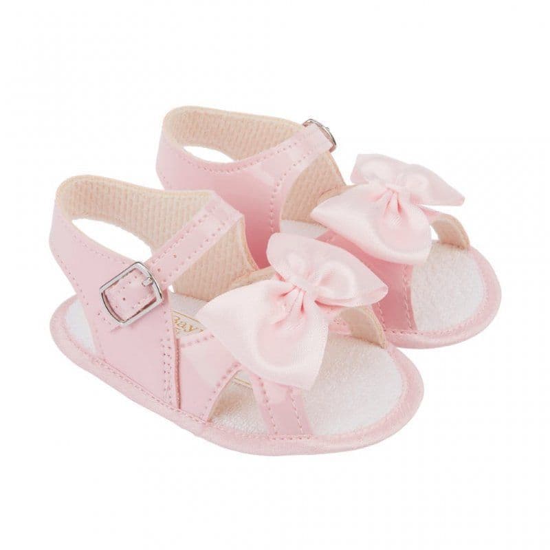 Baby Girls Soft Sole Sandal "S050 Pink"