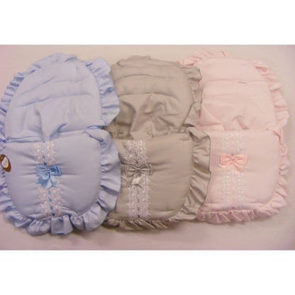 Baby Waffle Ribbon Car Seat Cosy