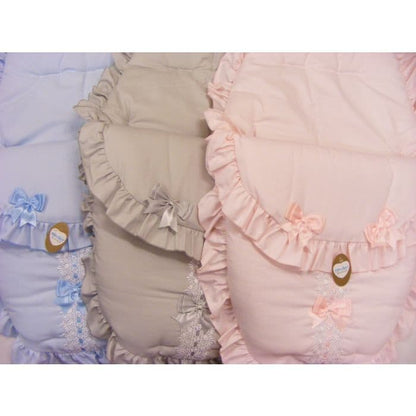 Baby Waffle Ribbon Insert Cozy Toe 3 in 1