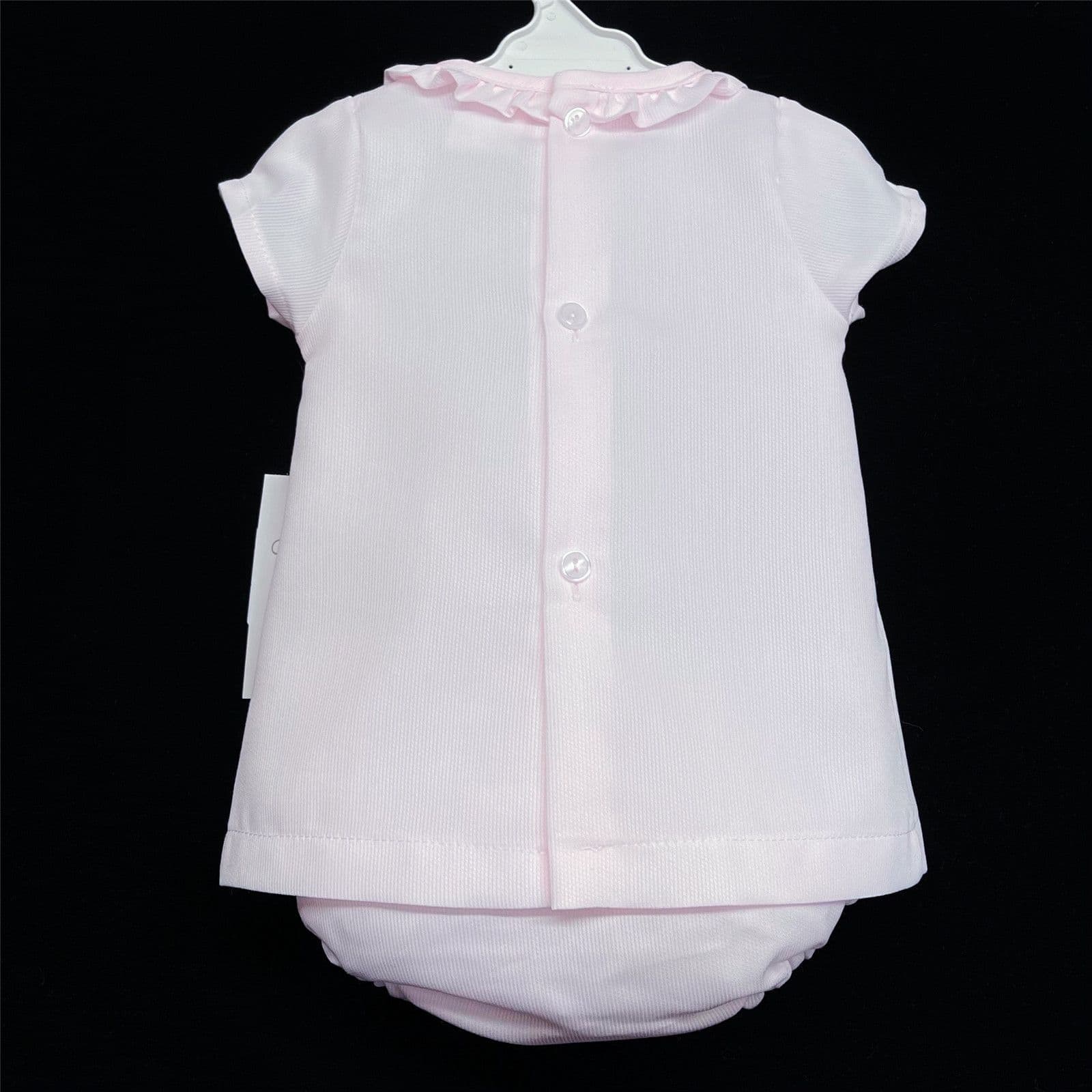 Pink A Line Dress Camel Lace Detail with Pants "MYDA606"