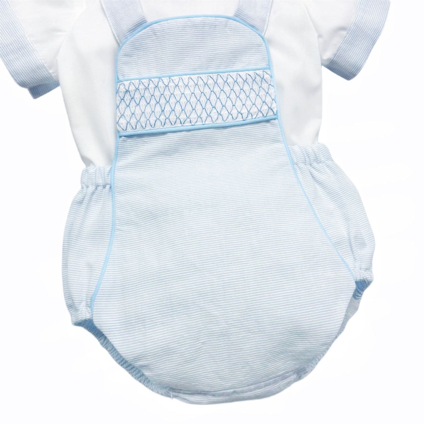 *SALE* Baby Boy Blue Check Romper with Top "MYD2450B"