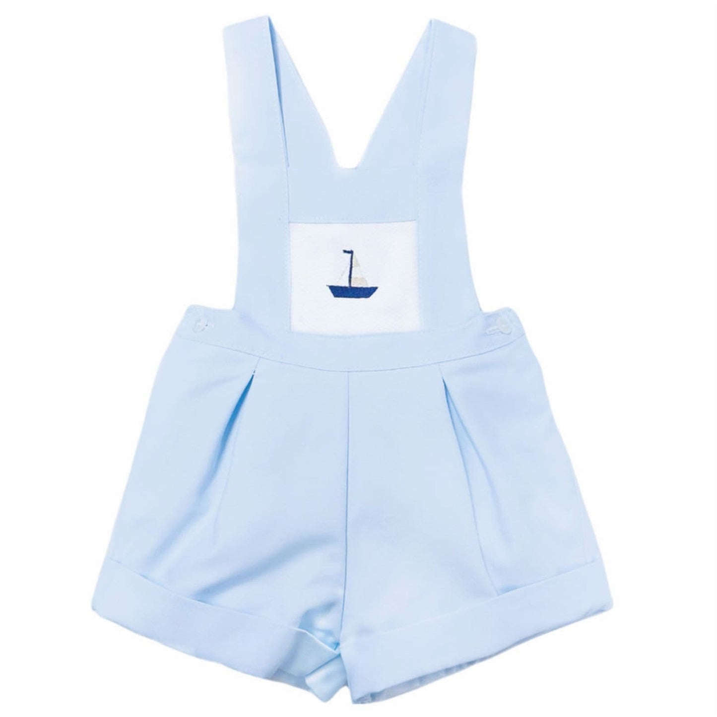 *SALE* Baby Boy Blue Cotton Dungaree with Shirt "MYDE004"