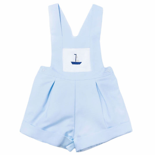 *SALE* Baby Boy Blue Cotton Dungaree with Shirt "MYDE004"