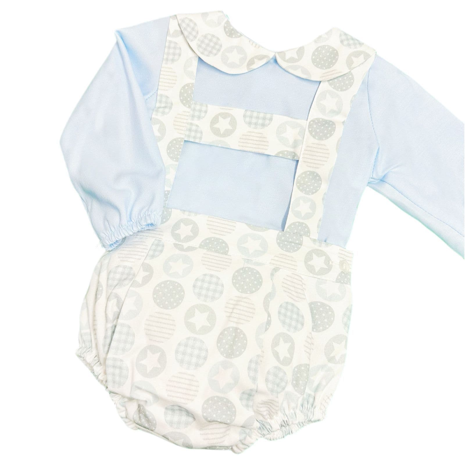 *SALE* Baby Boy Blue Romper with Shirt "LM161"