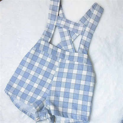 *SALE* Baby Boy Blue Tartan outfit with Shirt "MYD2391B"