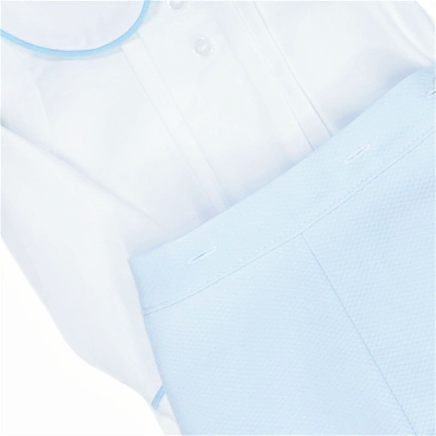 *SALE* Baby Boy Blue Waffle Shorts with Shirt "MYD2364"