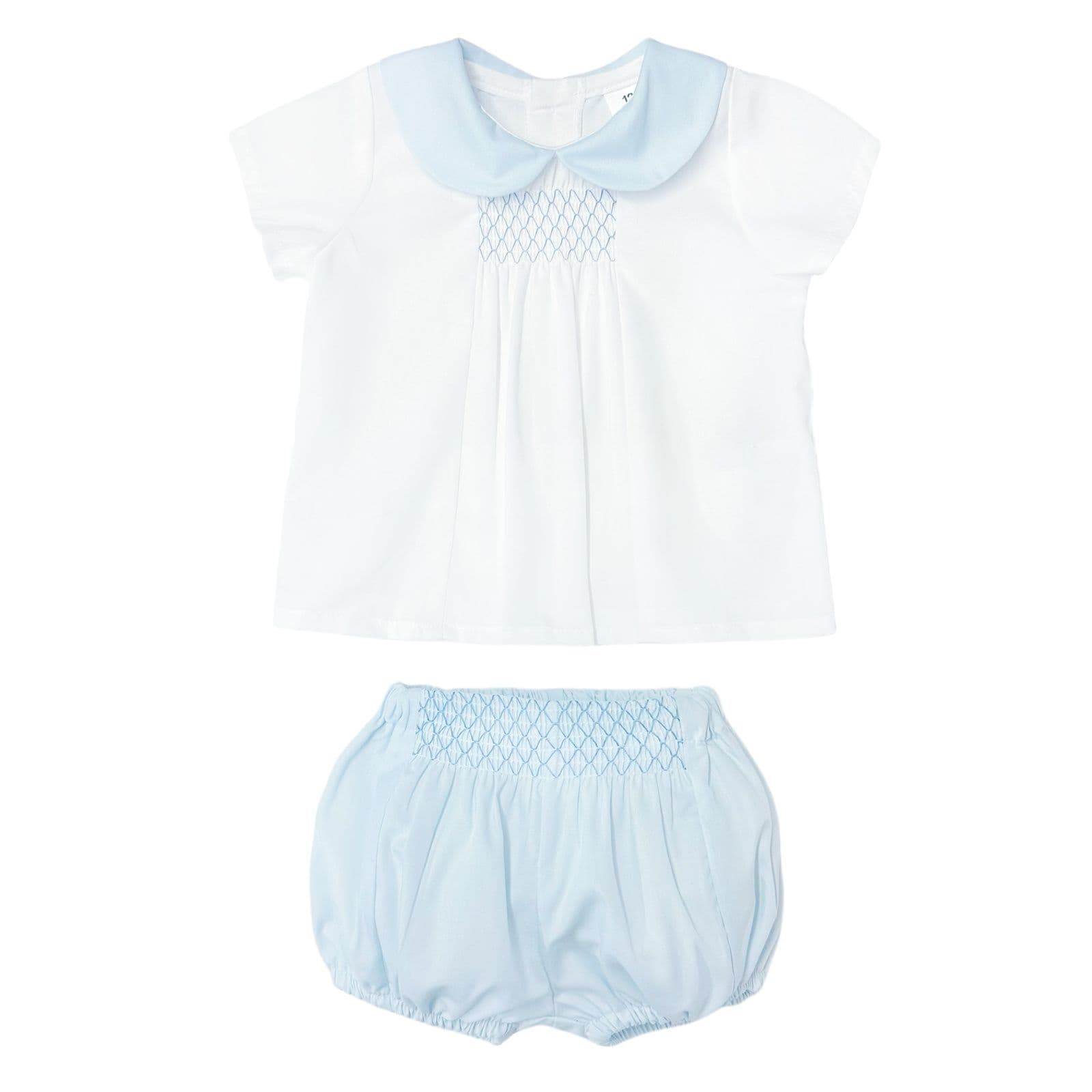 *SALE* Baby Boy Cotton Blue Shorts with Shirt "MYD2455"