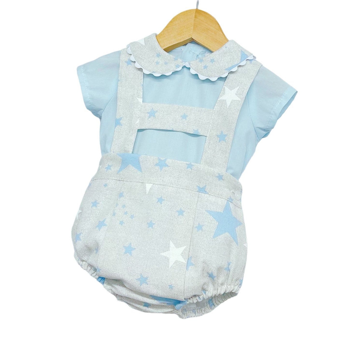 *SALE* Baby Boy Grey Romper with Shirt "MYD2234"