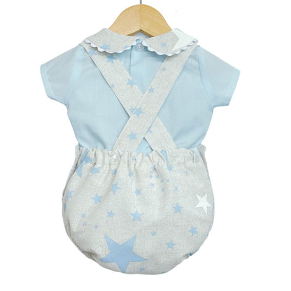 *SALE* Baby Boy Grey Romper with Shirt "MYD2234"