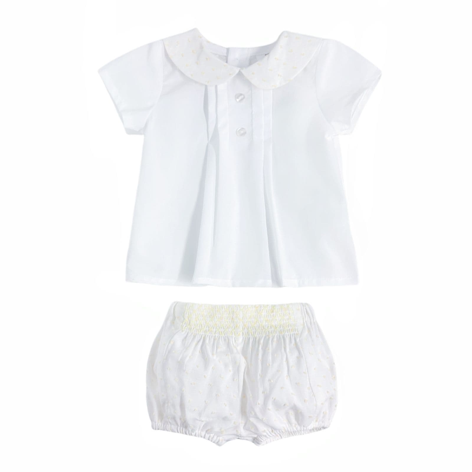 *SALE* Baby Boy White with Yellow Jam Pants with Top "MYD2459"