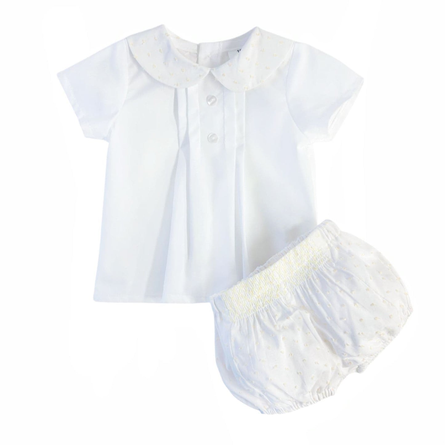 *SALE* Baby Boy White with Yellow Jam Pants with Top "MYD2459"