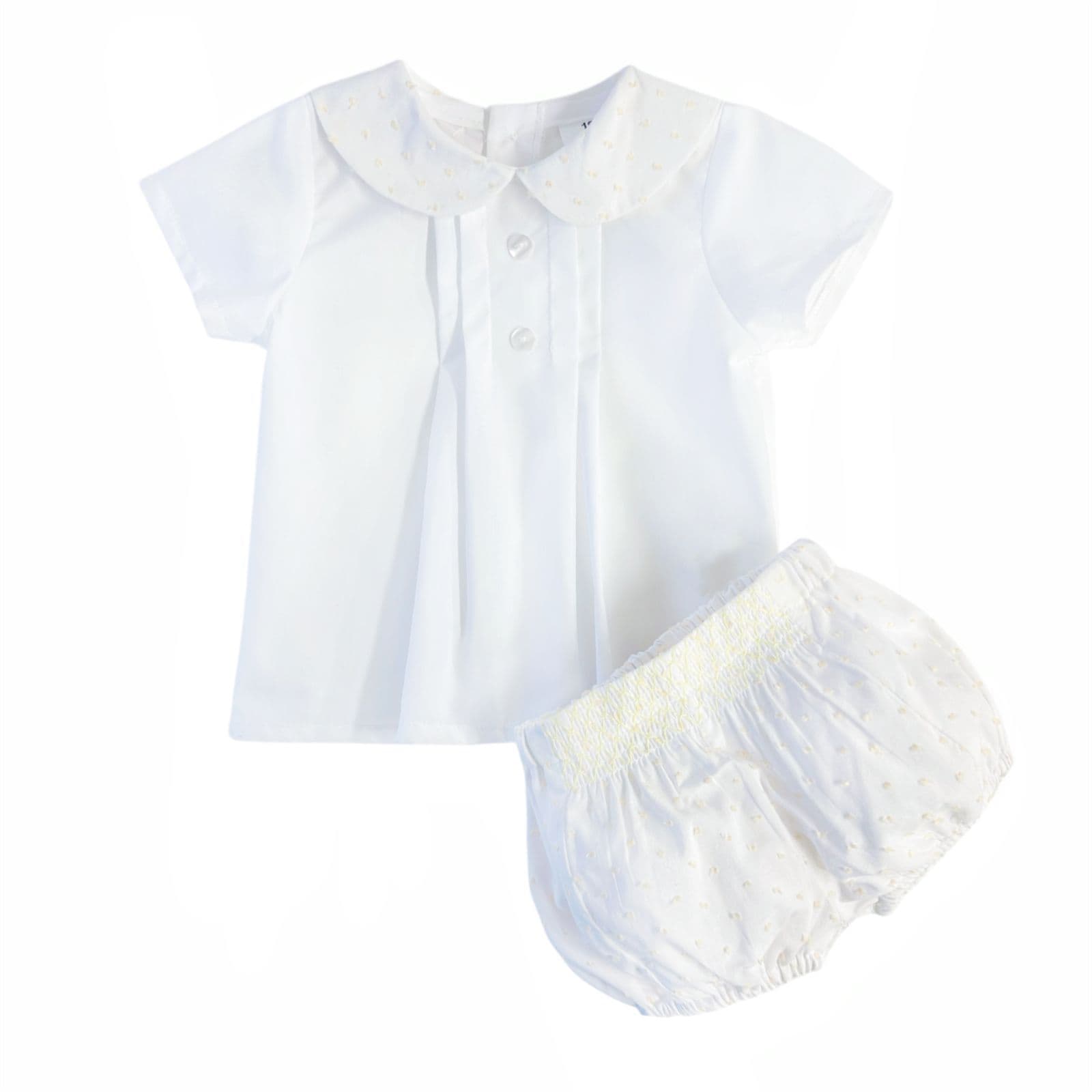 *SALE* Baby Boy White with Yellow Jam Pants with Top "MYD2459"