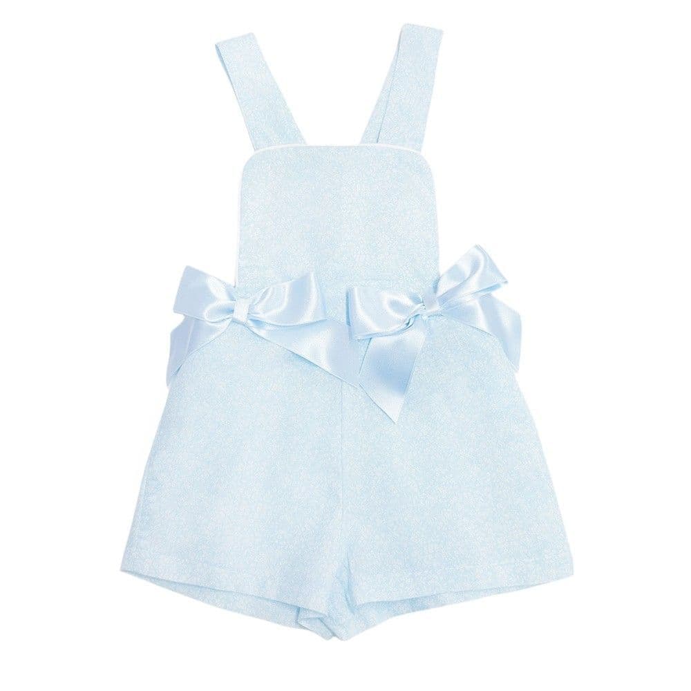 *SALE* Baby Girl Blue Floral Dungaree with Shirt "MYD2344B"