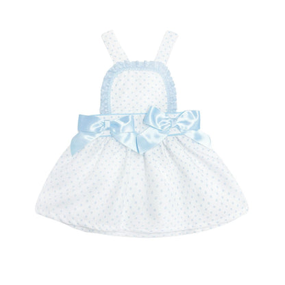 *SALE* Baby Girl Blue Waffle Pinafore Dress with bodysuit "MYD2322B"