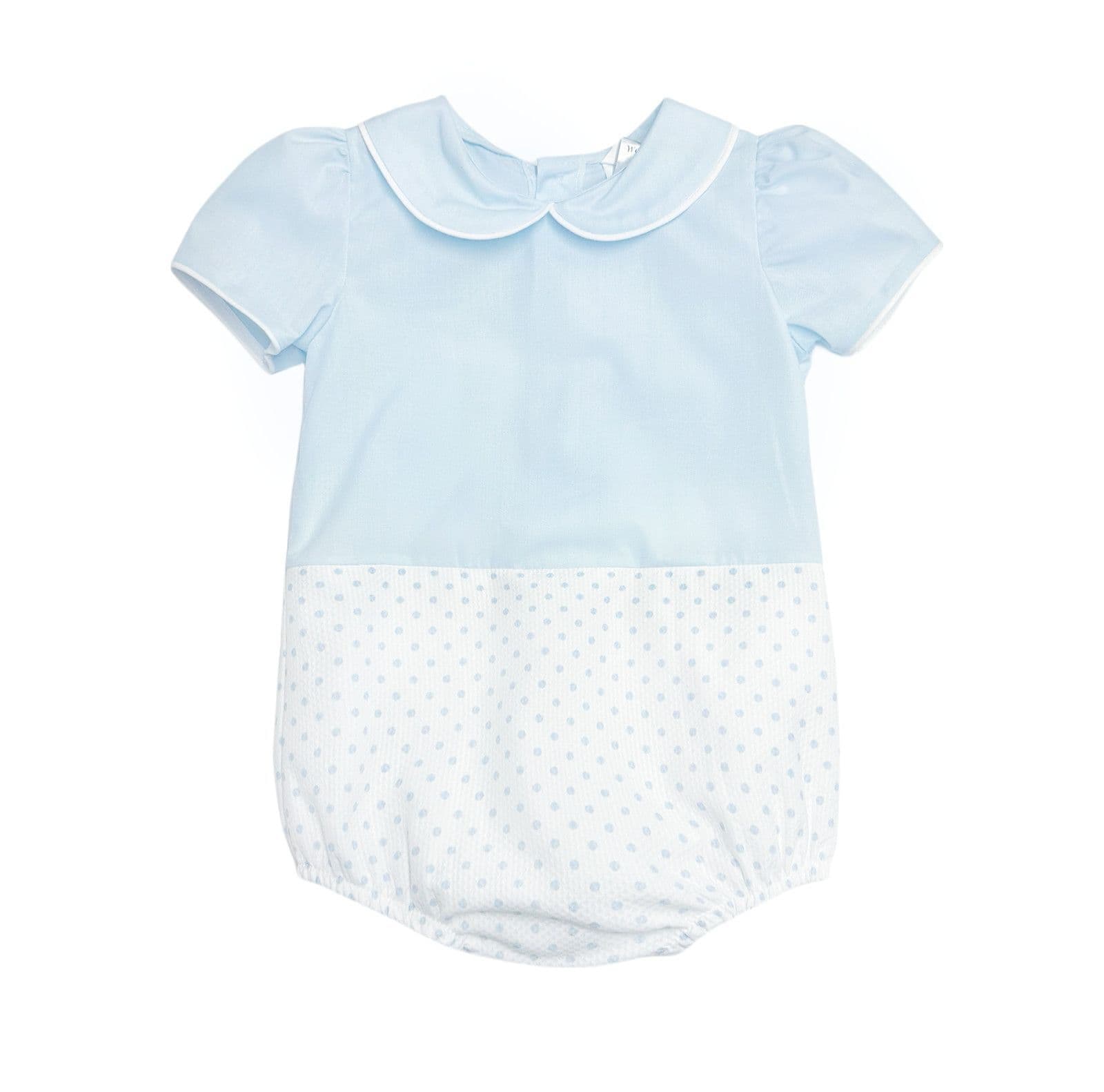 *SALE* Baby Girl Blue Waffle Pinafore Dress with bodysuit "MYD2322B"