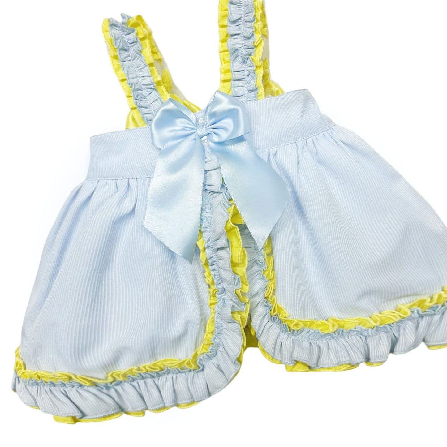 *SALE* Baby Girl Blue &Yellow Summer Sun Dress with Knickers "2403 Yellow"