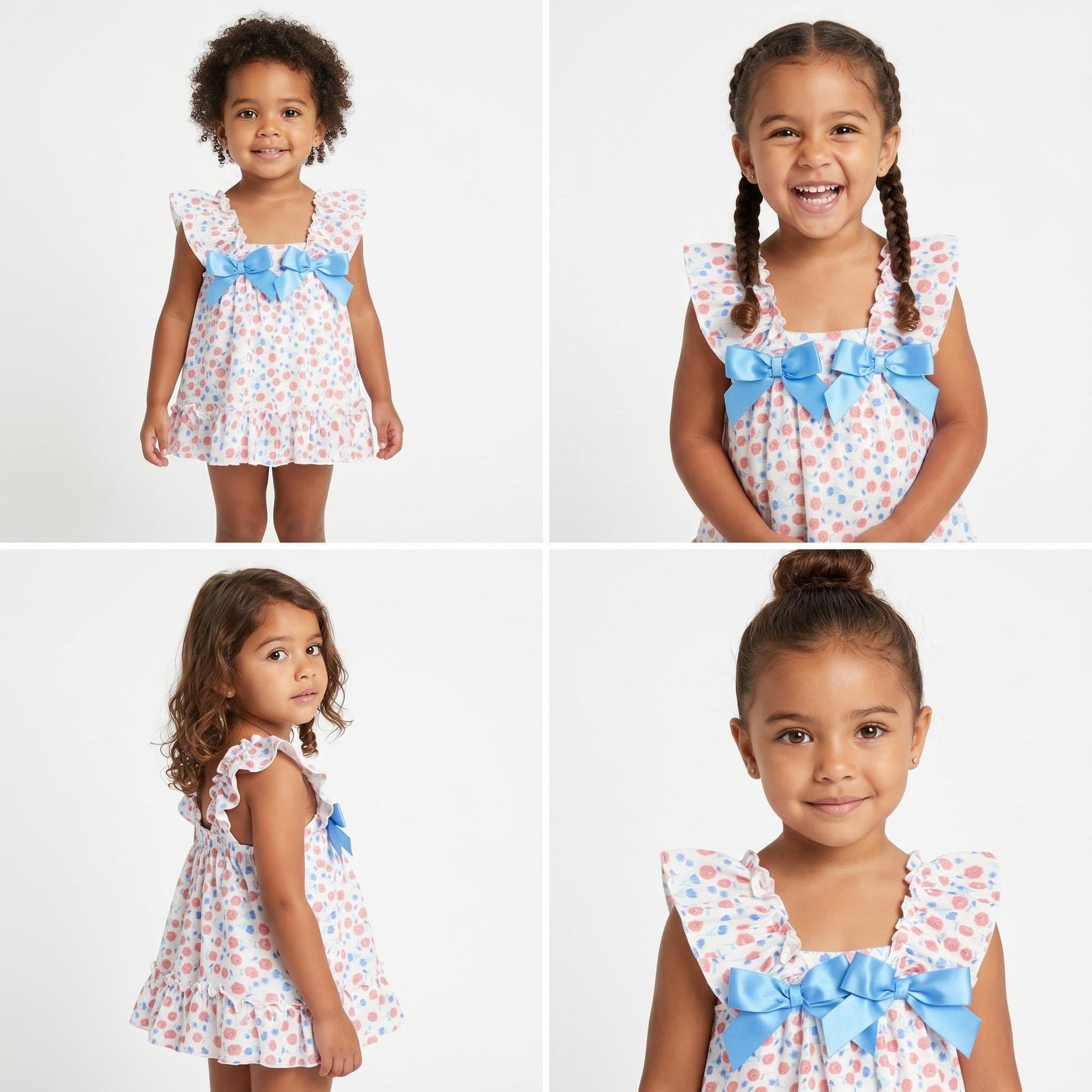 *SALE* Baby Girl Floral Sun Dress with Pants "LM2403"
