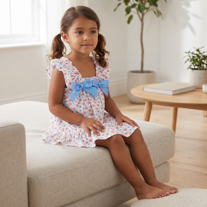 *SALE* Baby Girl Floral Sun Dress with Pants "LM2403"