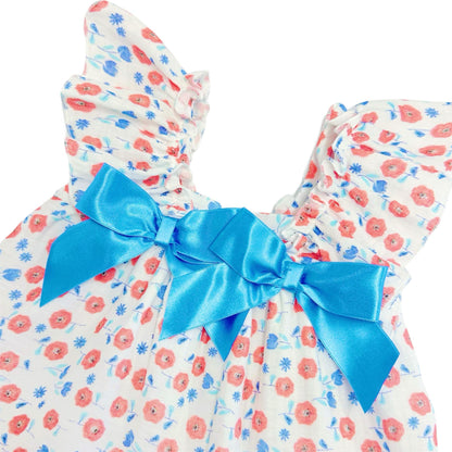 *SALE* Baby Girl Floral Sun Dress with Pants "LM2403"