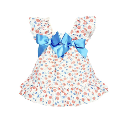 *SALE* Baby Girl Floral Sun Dress with Pants "LM2403"