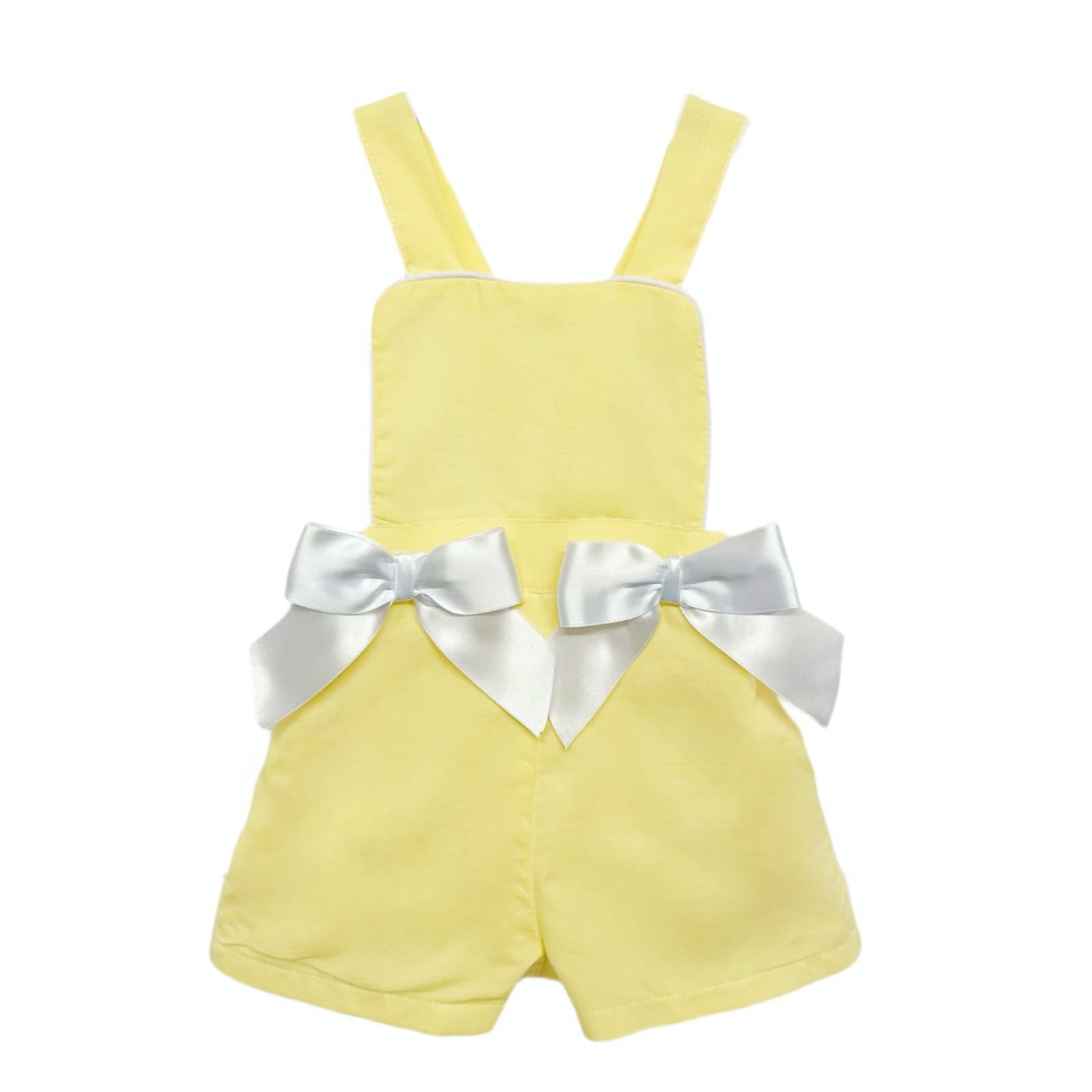 *SALE* Baby Girl Pale Yellow Dungaree with shirt "MYD2321Y"