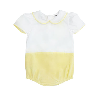 *SALE* Baby Girl Pale Yellow Pinafore Dress with bodysuit "MYD2322Y"
