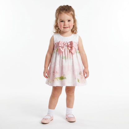 *SALE* Baby Girl Pink Cotton Fairy Dress with Pants "MYD25029"