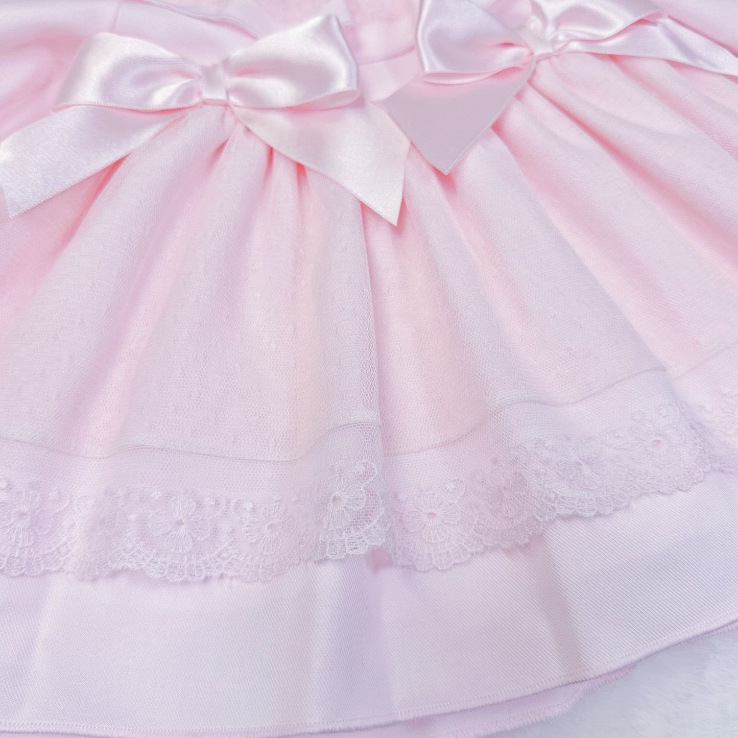 *SALE* Baby Girl Pink Puff Ball Tulle Tulle Dress with Pants "MYD2357"