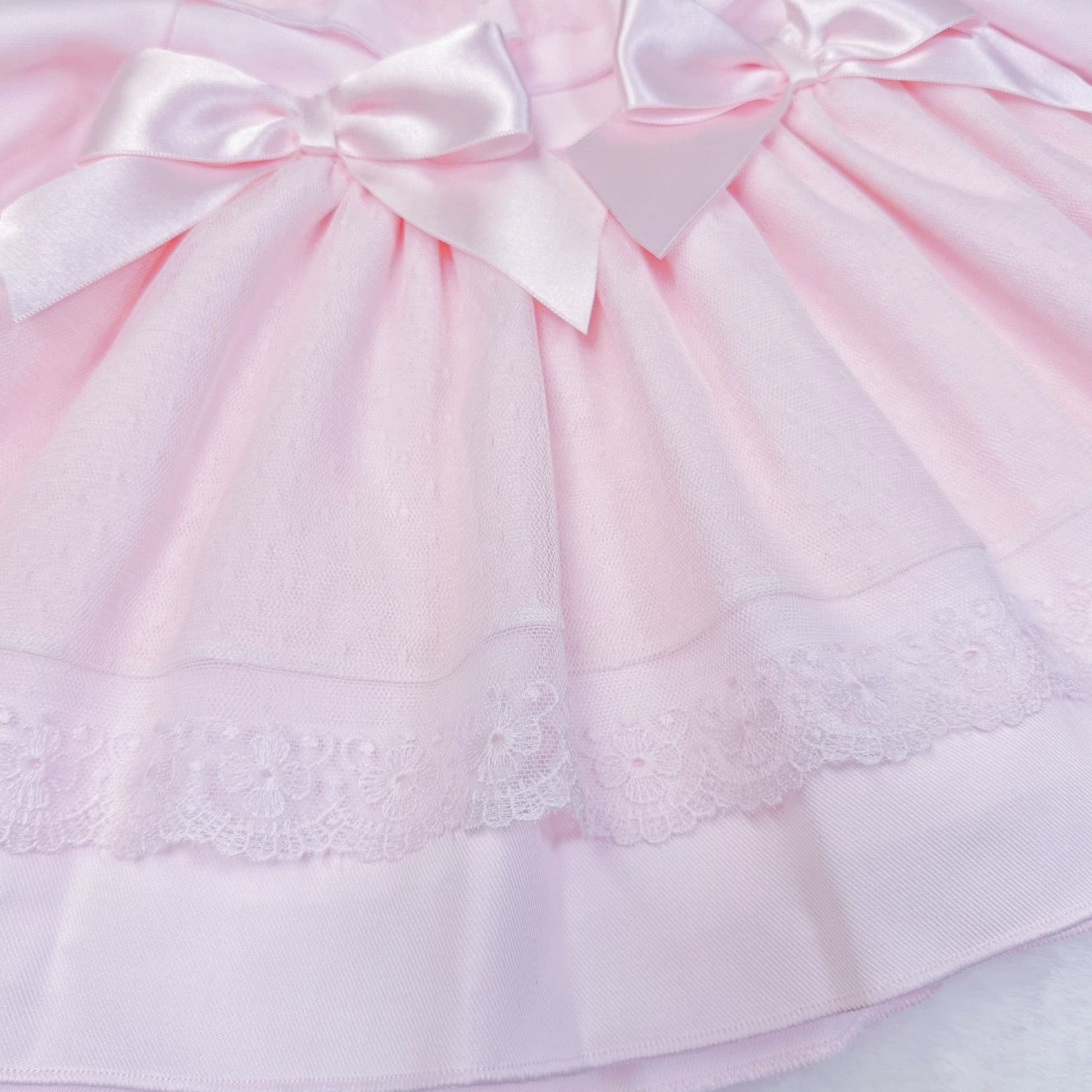 *SALE* Baby Girl Pink Puff Ball Tulle Tulle Dress with Pants "MYD2357"