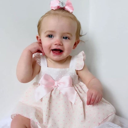 *SALE* Baby Girl Pink Sheer Sun Dress with Pants "MYD2438P"